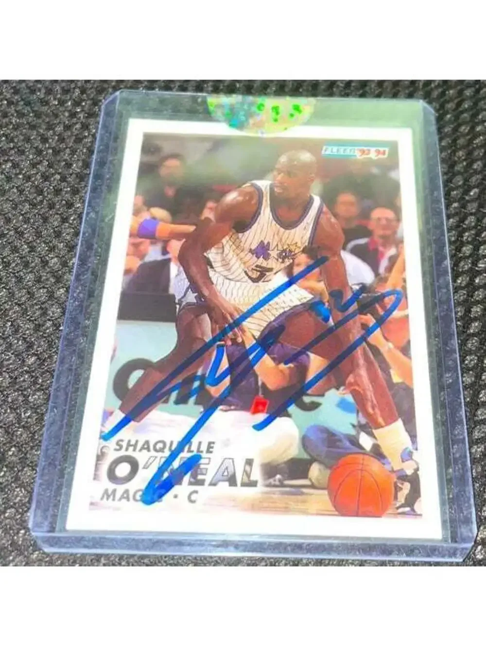 Shaquille O'Neal Autograph VNTG Card Auto MAGIC SHAQ AUTHENTIC